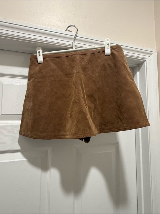 We The Free Pants - Free People We The Free “Paradise Found” Vegan Suede Skort - Size Large